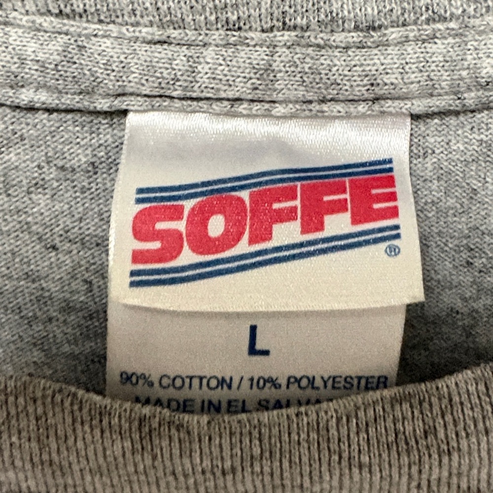 Soffe Gray Wisconsin Badgers Tee - Picture 7 of 13